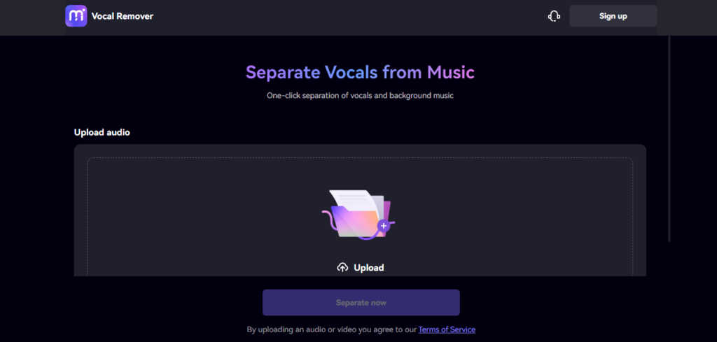 AI Vocal Extractor 