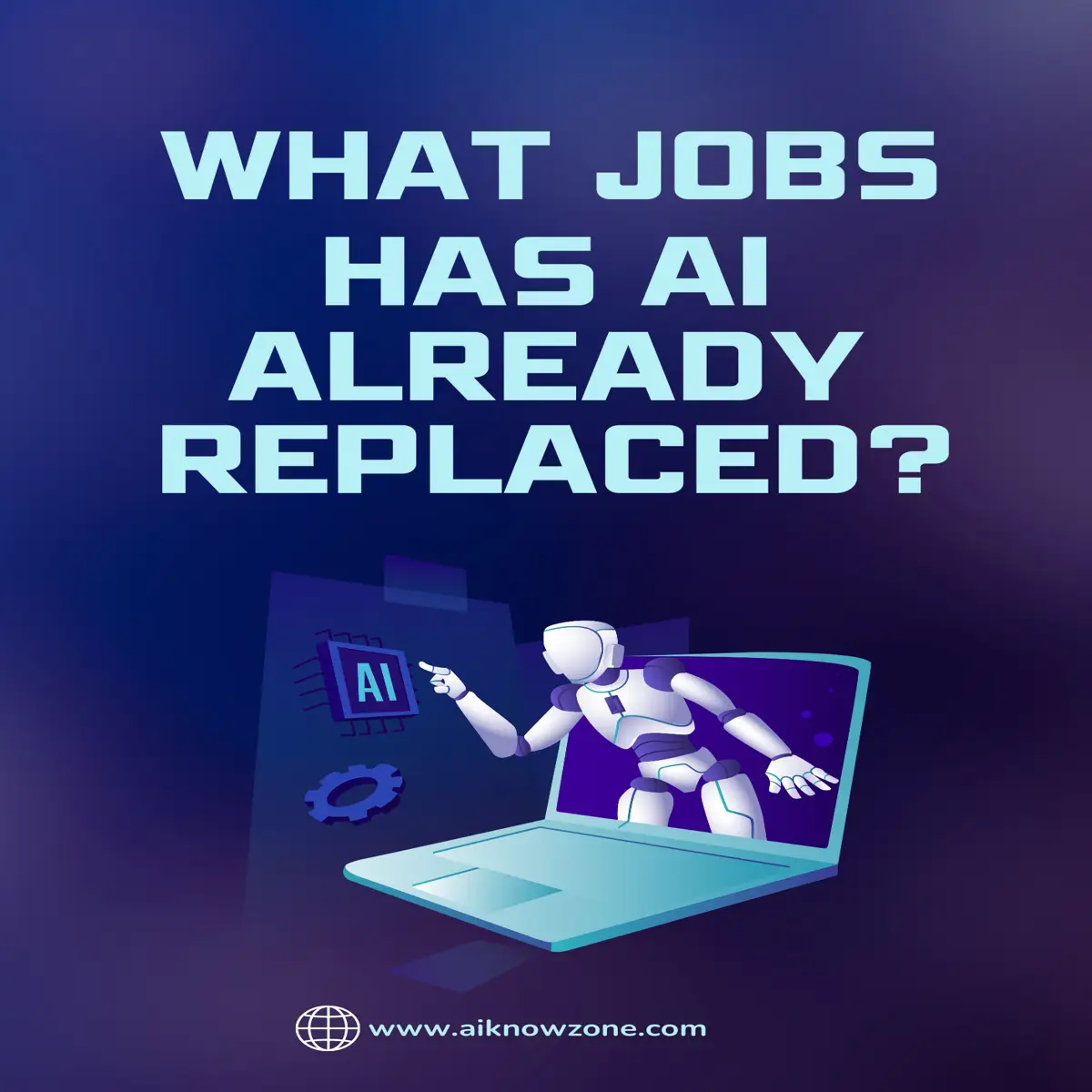What jobs has ai already replaced