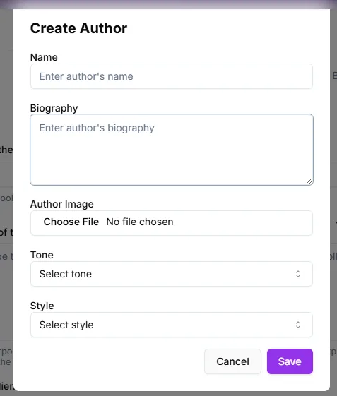 use ai to write a book