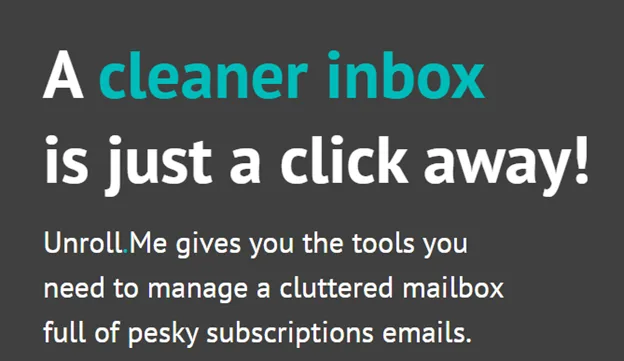 auto unsubscribe from emails