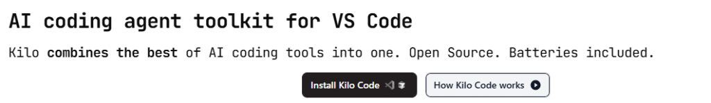 KILO CODE AI PRICING