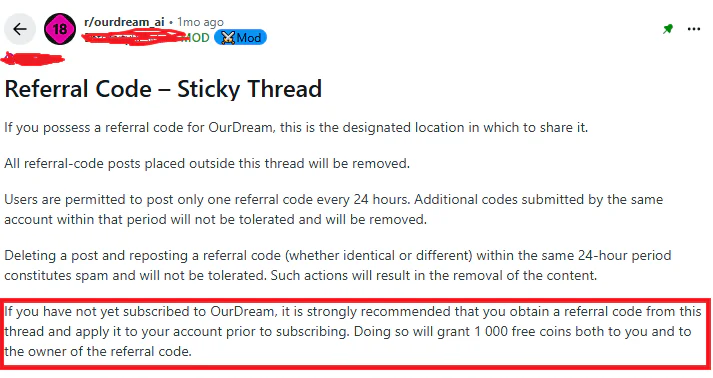 our dream ai coupon code reddit